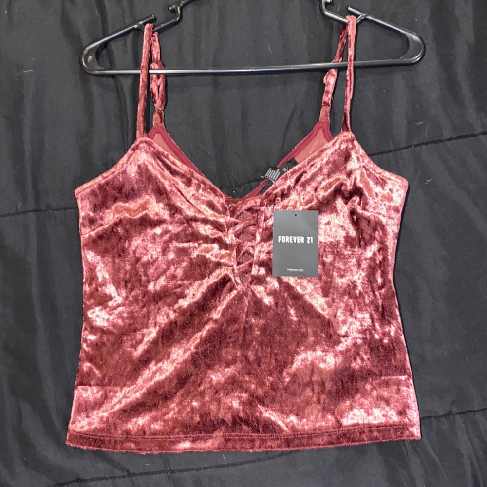 Forever 21 Velvet Tank